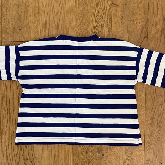 Madewell Oversized Long-Sleeve Crewneck Tee - Picture 10 of 10